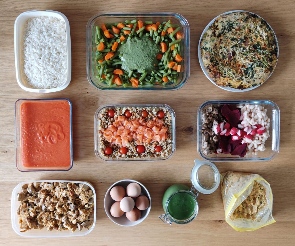 sesion batch cooking refrescante calor